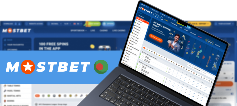 Mostbet Bangladesh online betting platform interface